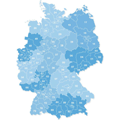 Kostenlose Liste deutscher Postleitzahlen und zugehöriger Orte